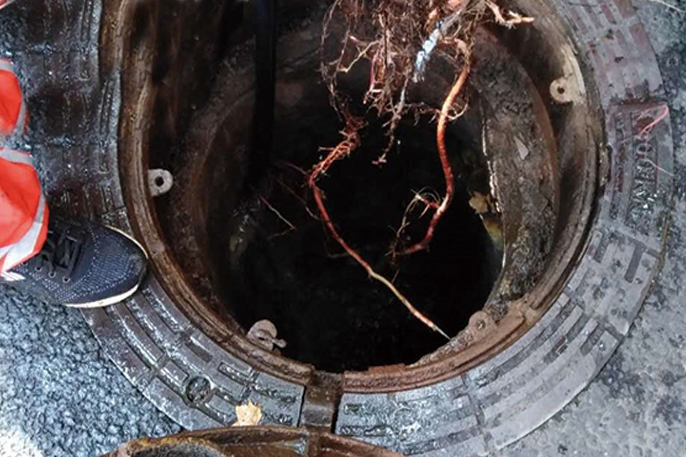 三都镇管道预处理